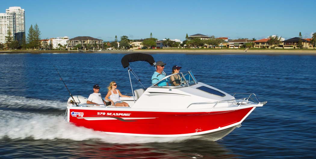 Quintrex Cabin Boats Aluminium Boat Range